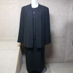 SOIR BENIR（ソワールベニール）ブラックフォーマルセットアップ（ジャケット＋ワンピース） 11ABR　u7026i