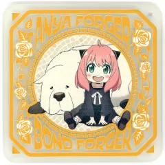 【中古】コースター アーニャ＆ボンド(バラ) ラバーコースター 「一番くじ SPY×FAMILY -Thanks for being you.-」 G賞