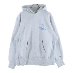 CHAMPION (チャンピオン) 80s VINTAGE FIRST TRADE UNION SAVINGS BANK ヴィンテージ ロゴプリント プルオーバーパーカー フーディ スエット トレーナー グレー