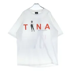 VINTAGE (ヴィンテージ) 90-00S TINA TURNER TWENTY FOUR SEVEN ティナ ターナー 両面プリント Tシャツ 半袖カットソー ホワイト