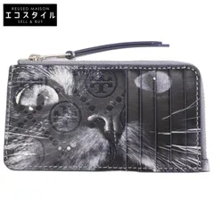 Tory Burch トリーバーチ 【新品未使用/国内正規】166227 T MONOGRAM CAT PRINTED ZIP CARD CASE Tモノグラム キャット プリント ジップ