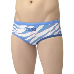 【新品】arena(アリーナ) トレーニングブリーフ 水泳用 メンズ インナーショーツ ショートパンツ 水着　ホワイト×ブルー　AS5SWM05M-WHBL