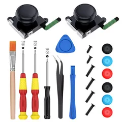 【特価セール】【令和7年最新】Joy-Con修理キット【初心者向け】ジョイコン 修理パーツ スイッチ交換用パーツ Switch対応 Switch 有機ELモデル対応 (21)