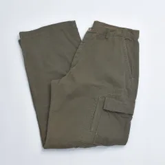 Y2K Casualist ワイドシルエット カーゴパンツ ワーク ストリート カーキブラウン 色褪せ フェード ミリタリー USA アメリカ 古着 メンズW35インチ相当のサムネイル