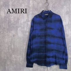 シンヤコヅカ【M】美品 GIANT SHIRT オーバーサイズ シャツ ブルー