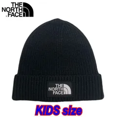 THE NORTH FACE K BOX LOGO BEANIE ノースフェイス キッズサイズ ボックスロゴ ビーニー ニットキャップ TNF BLACK ブラック 黒 国内未発売モデル アメリカ正規品 アメリカ買い付け NF0A7WGCJK3 (1711)