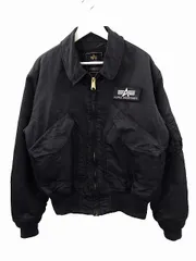 アルファ ALPHA 90s CWU-45/P フライトジャケット ブラック L ミリタリー