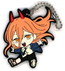 【中古】キーホルダー パワー ラバーチャーム 「一番くじ 劇場版 チェンソーマン レゼ篇」 I賞