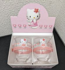 ハローキティ ガラスコップ 2個セット エンジェルキティ - メルカリ