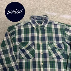 P2717 Dickies チェック　フランネル　ネルシャツ　アメカジ