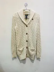 ラルフローレン ラムウール/カシミア ニット カーディガン