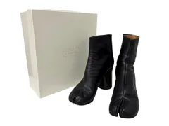 Maison Margiela メゾンマルジェラ タビ ブーツ 足袋 S58WU0161 ブラック 羊革 サイズ38 美品 中古 4b007536