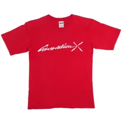 【S】00s バンド Generation X ロゴ Tシャツ ジェネレーションX