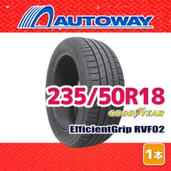 【AUTOWAY】 新品 235/50R18 サマータイヤ GOODYEAR EfficientGrip RVF02 18インチ １本売り 夏タイヤ オートウェイのサムネイル