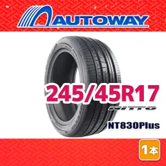 【AUTOWAY】 新品 245/45R17 サマータイヤ NITTO NT830Plus 17インチ １本売り 夏タイヤ オートウェイのサムネイル