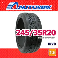 【AUTOWAY】 新品 245/35R20 サマータイヤ NITTO INVO 20インチ １本売り 夏タイヤ オートウェイのサムネイル