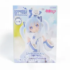 中古 未開封品 ぬーどるストッパーフィギュア 初音ミク 雪ミク スカイタウン10th ver. FuRyu/フリュー フィギュア pr01673