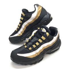 NIKE エアマックス95 ブラックゴールド 28cm 01208 - メルカリ