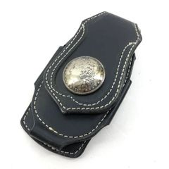 ディオスブラス モバイルケース 小物入れ 牛革 シルバー925コンチョ