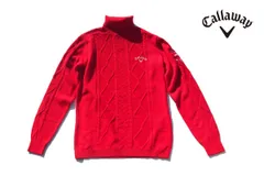 【12月末限定セール】【中古】キャロウェイ｜Callaway｜タートルネックニットセーター｜メンズゴルフウェア｜M