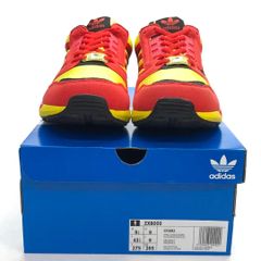 adidas ZX 8000 スニーカー ブラック レッド - メルカリ