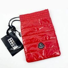 MONCLER メガネケース ホワイト キルティング - メルカリ
