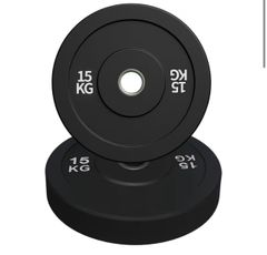 ☆送料無料☆バンパープレート黒20kg×2枚 合計40kg 50mmシャフト用