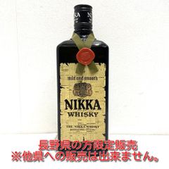 未開栓】ニッカウヰスキー G&G 黒瓶 特級 760ml アルコール分43度