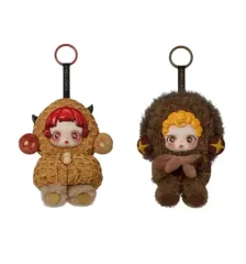 選択オプション POP MART Skull Panda(スカルパンダ) You Found Me ぬいぐるみキーホルダー
