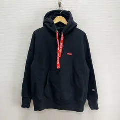 MILKFED. × Champion ミルクフェド チャンピオン CWSQ118 REVERSE WEAVE リバースウィーブ プルオーバーパーカー ロゴ S 10130122