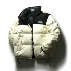 【新品】 FIRST DOWN × MICROFT ／ ファーストダウン × マイクロフト　撥水 リバーシブル 700フィルパワー ダウンジャケット 静電気防止 高含有 ダウン90％ バブルダウンジャケット ホワイト ブラック ｜ 秋冬