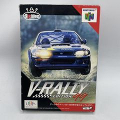 V－RALLY EDITION99」箱説付 任天堂64 NINTENDO64 - メルカリ