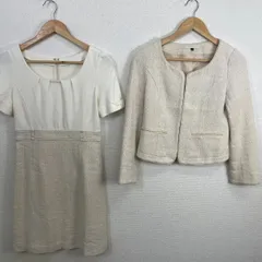 PROPORTION BODY DRESSING ツイード セットアップ フォーマル ワンピース ジャケット 入学式 卒業式 セレモニー サイズ2　20251023-0006