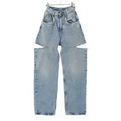 【正規品】メゾンマルジェラ/スラッシュデニム★ 38サイズ ブルー 定番 人気 正規品】メゾンマルジェラ/スラッシュデニム☆ 38サイズ ブルー 定番 人気