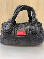 【中古品】 MARC BY MARC JACOBSマークジェイコブス STANDARD SUPPLY WORKWEAR ハンドバッグ 黒ブラック 肩掛け 手提げ バッグかばん 現状品