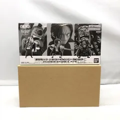 【中古】バンダイ ワールドコレクタブルフィギュア シャンクス＆バギー＆マーシャル・D・ティーチ 開封品 ワンピース[97]