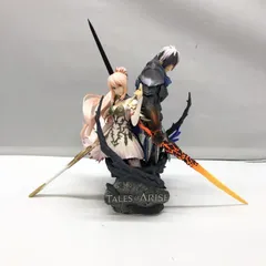 【中古】バンダイナムコ アルフェン＆シオン スタチューフィギュア 本体のみ テイルズ オブ アライズ[97]
