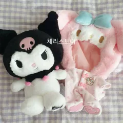 (2個セット) クロミ スタンダードぬいぐるみ マイメロディぬいぐるみ用パジャマ