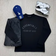 FEAR OF GOD(フィアオブゴッド) ESSENTIALS エッセンシャルズ ビックロゴ オーバーサイズ スウェット