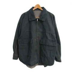 アプレジュールミニョン デニムオーバージャケット Gジャン アウター レディース Fサイズ インディゴブルー apres jour mignon 【中古】のサムネイル