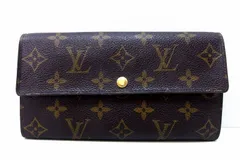 【219045】LOUIS VUITTON ルイ・ヴィトン  ポシェット・ポルト モネ クレディ 旧型 長財布 M61725 モノグラム