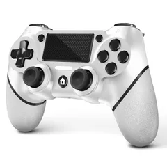 【在庫セール】AceGamer ps4コントローラー Bluetooth 無線接続 持ちやすい 握り心地 Turbo連射 6軸ジャイロセンサー機能搭載 二重振動 高耐久ボタン イヤホンジャック付き ps4とps4 proとps4 slimに対応するワイヤレスコ