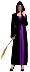 新品 コスプレ 魔女 魔法使い レディース ハロウィン コミケ クリスマス イベント パーティー 仮装 発表会