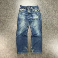 日本製 復刻 Lee UNION MADE 4101  Denim Jeans リー 赤タグ デニムパンツ 片耳 ダメージジーンズ ジーパン ストレート ヒゲ W33 33×33