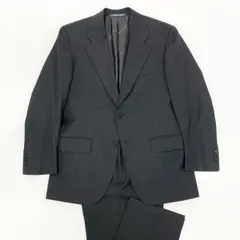 17k9 Salvatore Ferragamo サルヴァトーレ フェラガモ イタリア製 セットアップ スーツ ビジネス フォーマル ジャケット パンツ 48 ダークグレー ウール メンズo07tのサムネイル