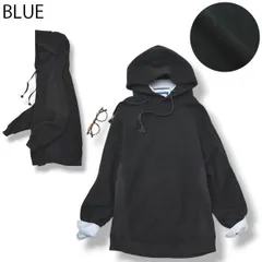 【高品質】 日本製 BLUE ブルー スウェット フーディー パーカー L 灰