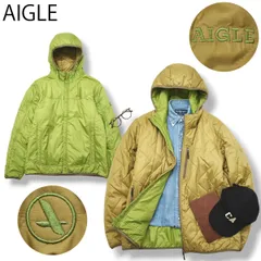 【極美品】 エーグル リバーシブル キルティング 中綿ジャケット XL 