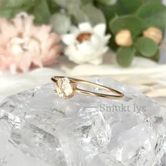 天然石 シトリン スクエア ファセットカット リング ゴールド シルバー silver925 指輪 天然石アクセサリー