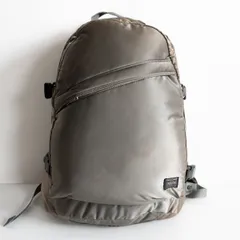 【人気】PORTER 【タンカー リュック】ポーター シルバーグレー バックパック デイパック TANKER BAG ナイロン 25110214