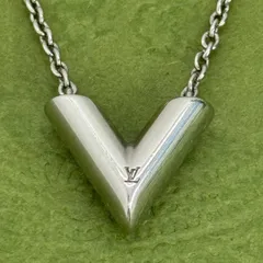 2025年最新】ルイ ヴィトン エセンシャルv ネックレス シルバーの人気